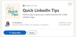 LinkedIn Lead Generation Newsletter