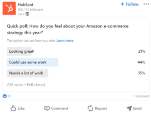 LinkedIn Poll