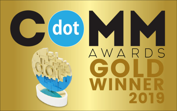 dotCOMM award for B2B website