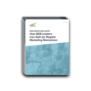 B2B Marketing Guide: How B2B Leaders Can Gain (or Regain) Marketing Momentum