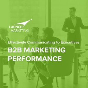 Effectively Communicating to Executives: B2B Marketing Performance